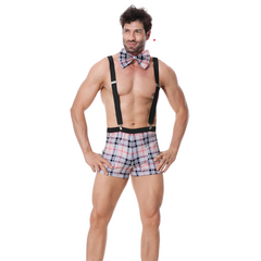 Playful Plaid Performer Costume