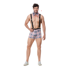 Playful Plaid Performer Costume