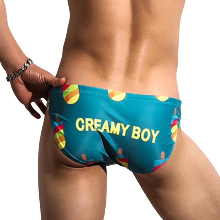 Popsicles Creamy Boy Swim Briefs