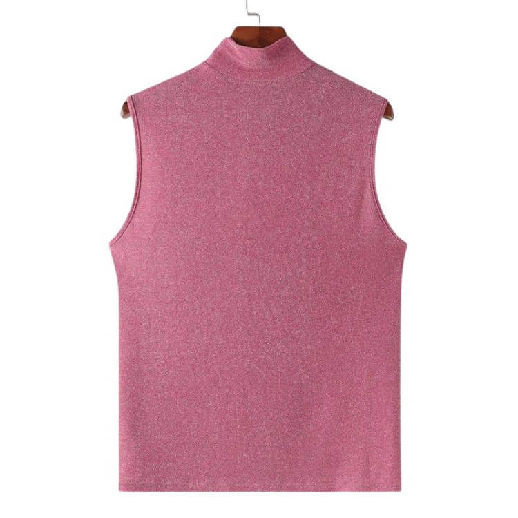 Pretty In Pink Hollow Crop Top