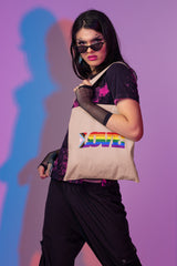 Progress LGBT Love Eco Tote Bag