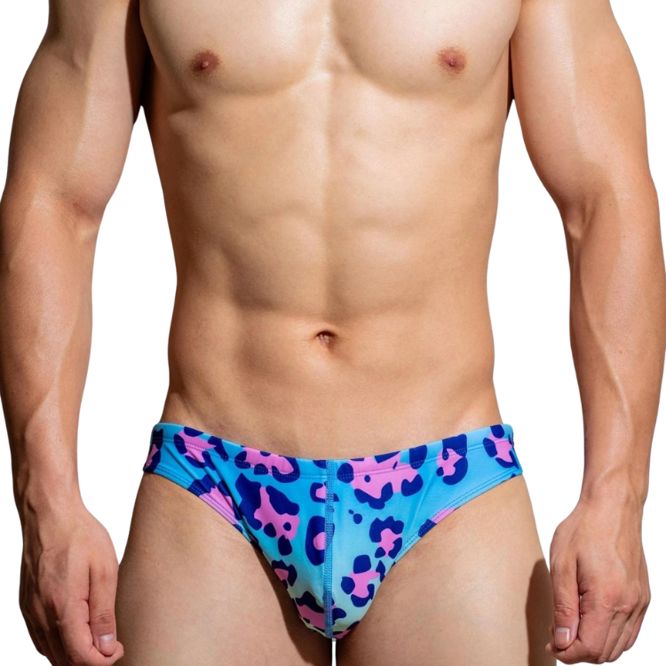 Psychedelic Dive Swim Briefs