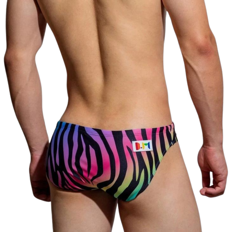 Psychedelic Dive Swim Briefs
