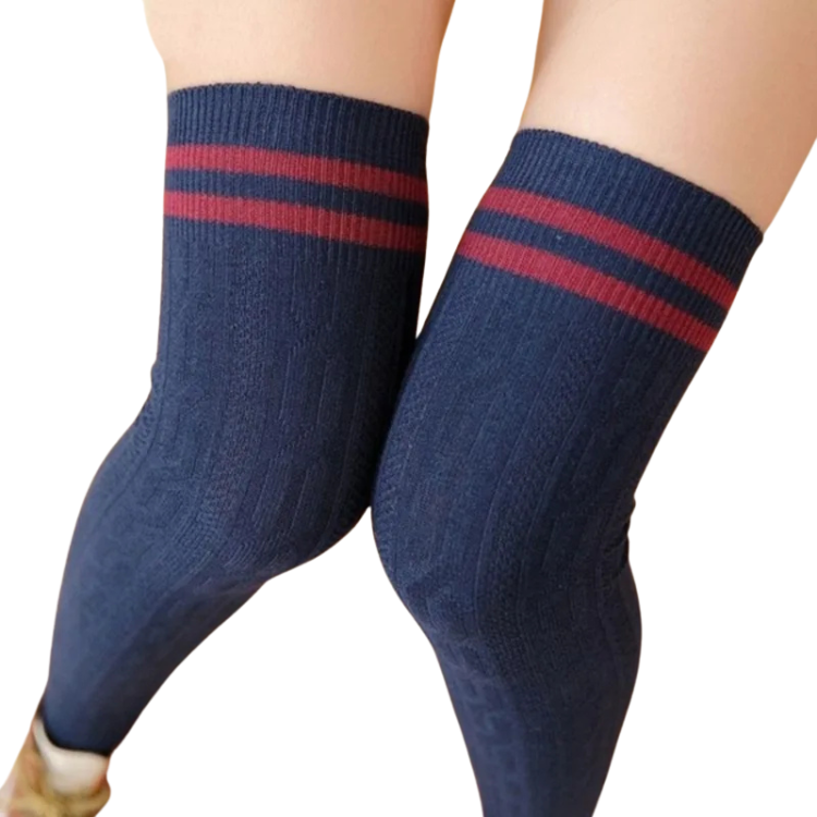 Queer-Approved Cozy Over-Knee Lace Socks