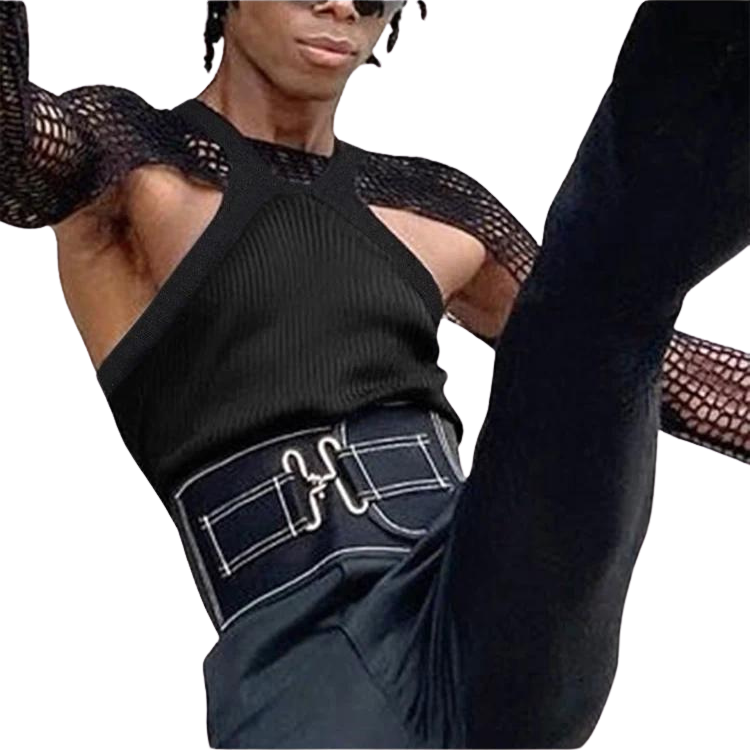 Queer AF Mesh Clubwear