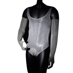 Queer Glow-Up Shiny Member Bodysuit