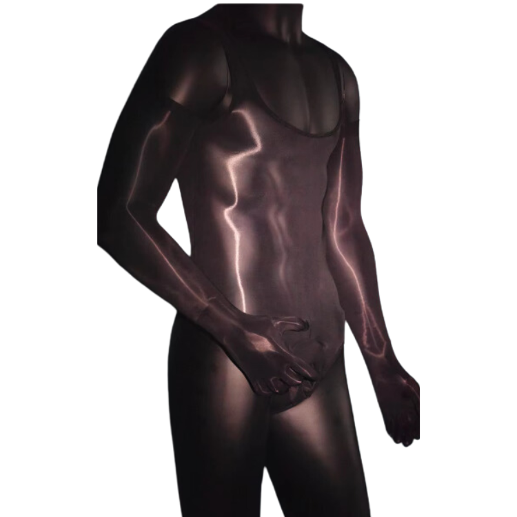 Queer Glow-Up Shiny Member Bodysuit