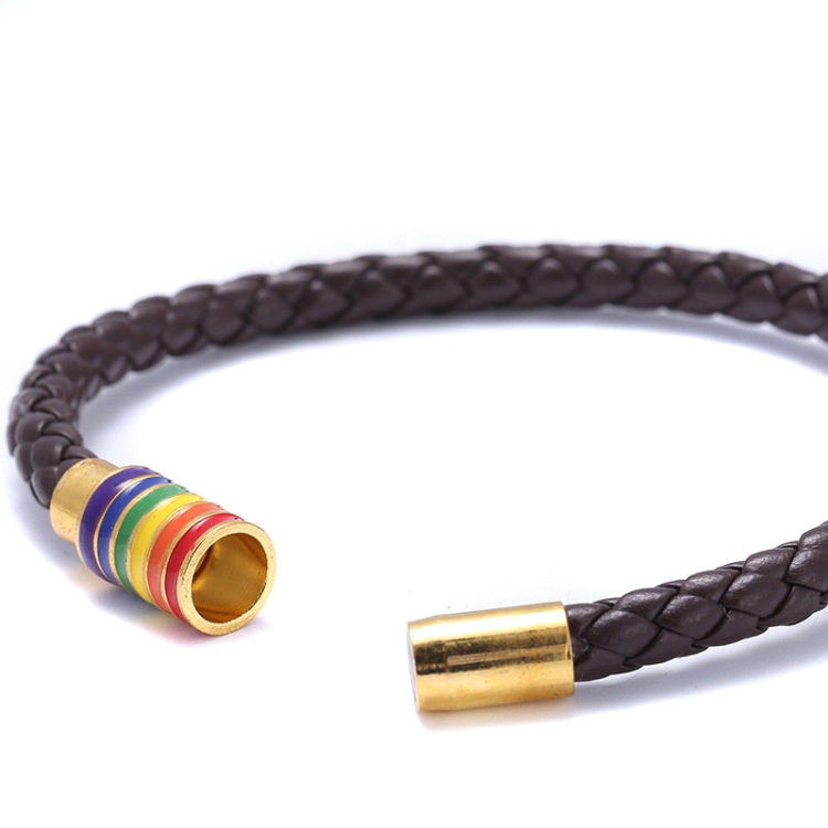 Queer Pride Woven Bracelet