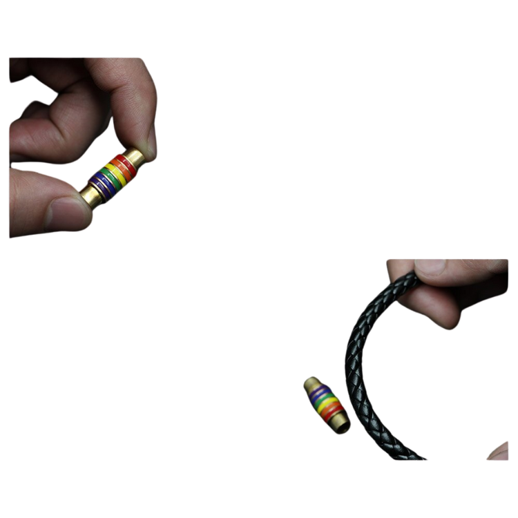 Queer Pride Woven Bracelet