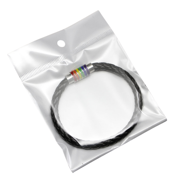 Queer Pride Woven Bracelet