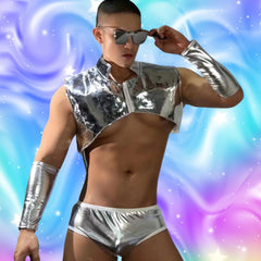 Queer Carnival King Men's Gogo Costume Set
