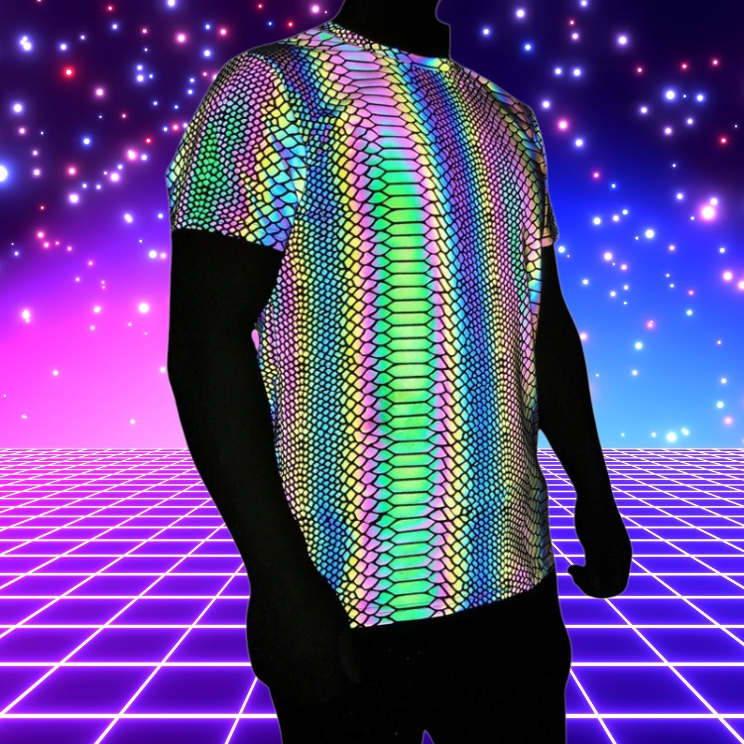 Rainbow-Reflect Snake Street T-Shirt