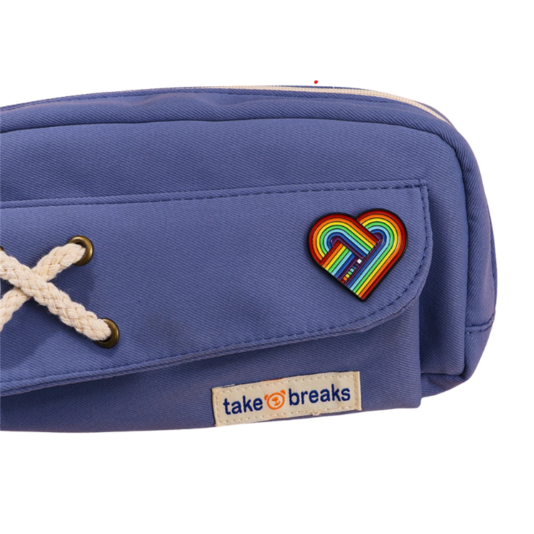 Rainbow Heart Enamel Pin