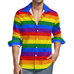 Rainbow Stripes Pride Shirt