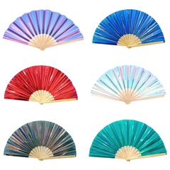 Rave Baby Rave Bamboo Fan