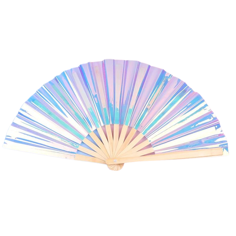 Rave Baby Rave Bamboo Fan