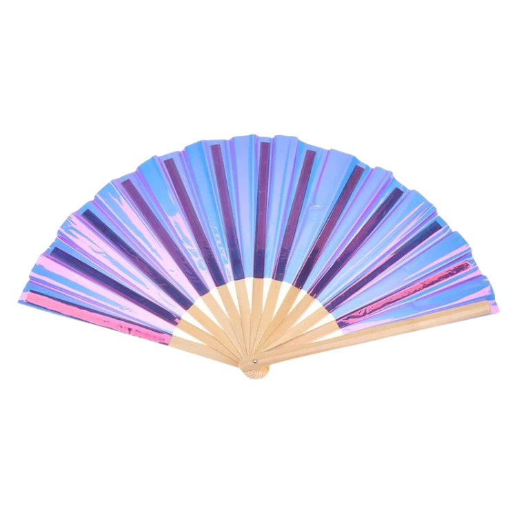 Rave Baby Rave Bamboo Fan