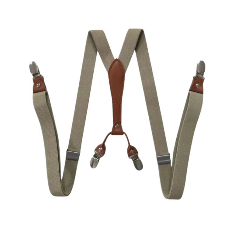 Retro Cross-Back Suspenders