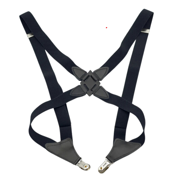 Retro Cross-Back Suspenders
