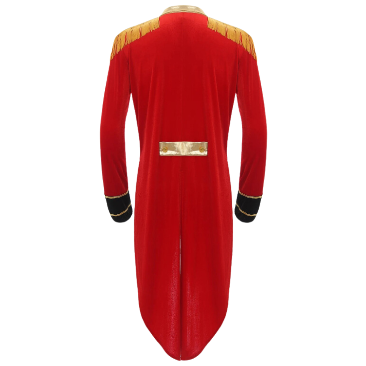 Ringmaster's Fringed Jacket Circus Domination Costume