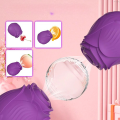 Rose Bloom Caress Vibrating Massager