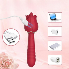 Rosebud Thrill Wand - 3-in-1 Vibrator