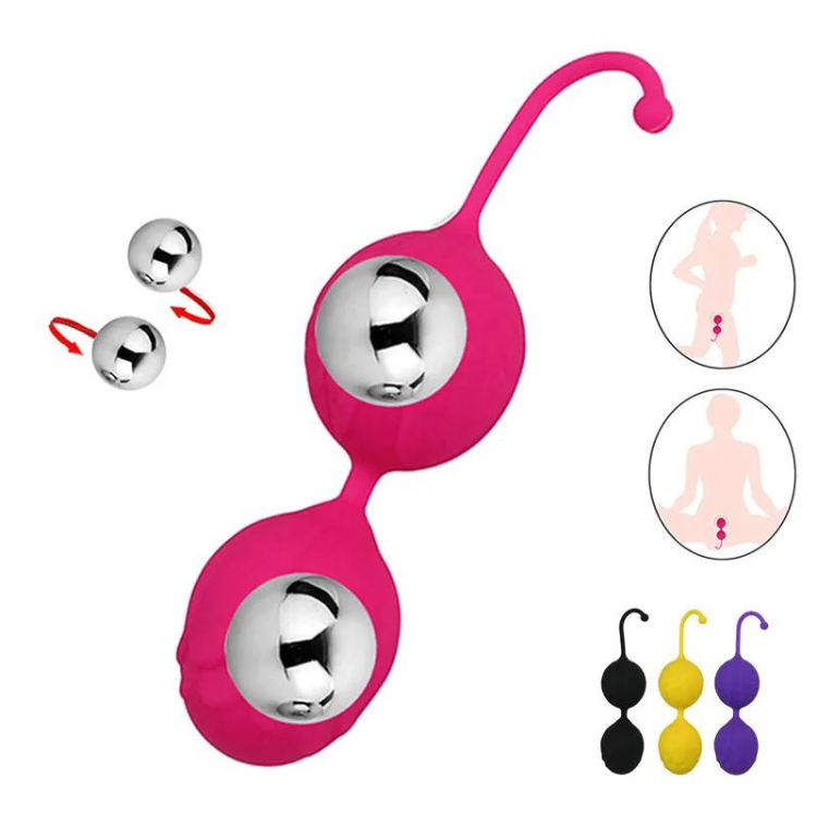 Rosesilk Silicone Kegel Beads