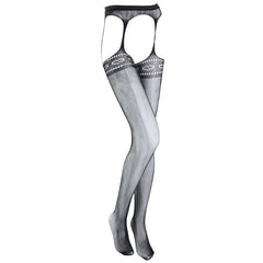 Lace Thigh High Stockings + Suspender Garter Belt