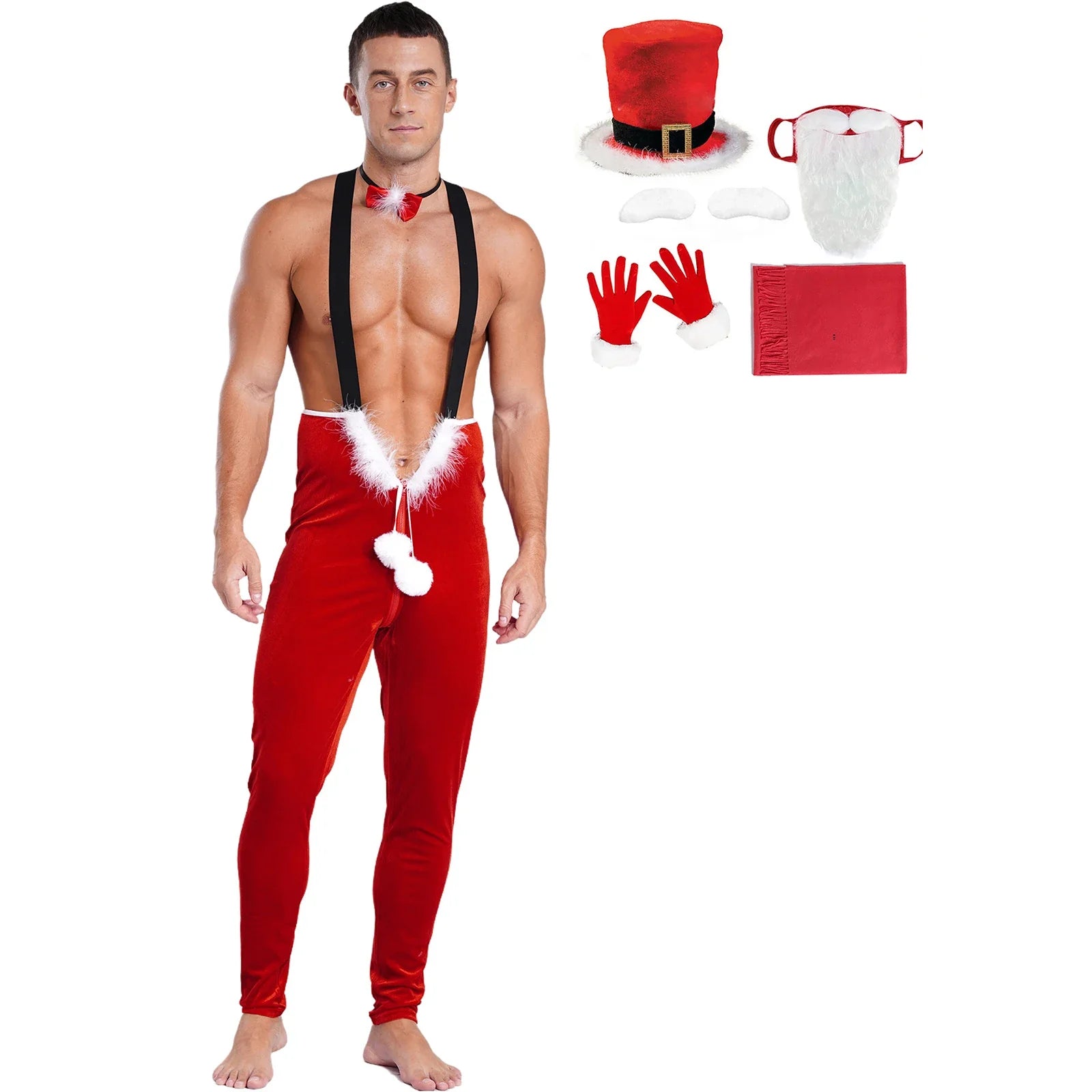 Sexy Gay Santa Claus Costume
