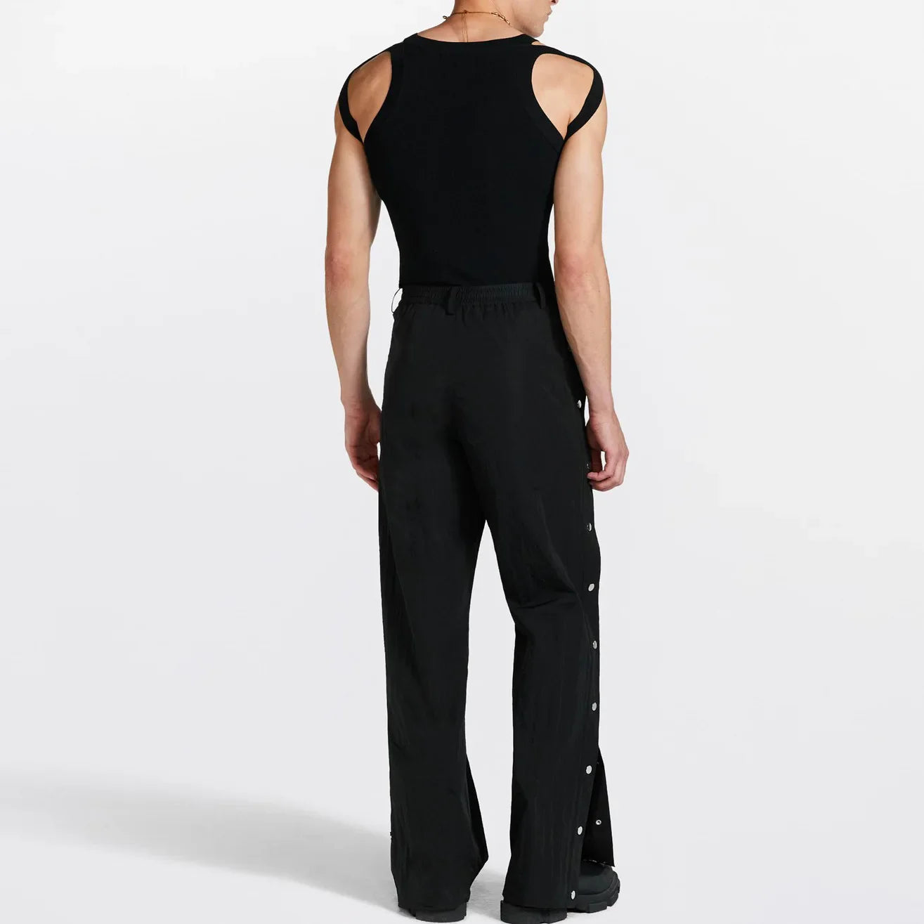 Men's Cut-Out Sexy Stretch Skinny T-Shirt