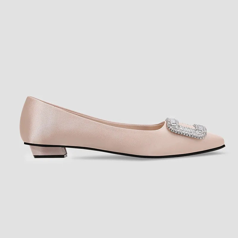 First Class Purser Rhinestone Pumps