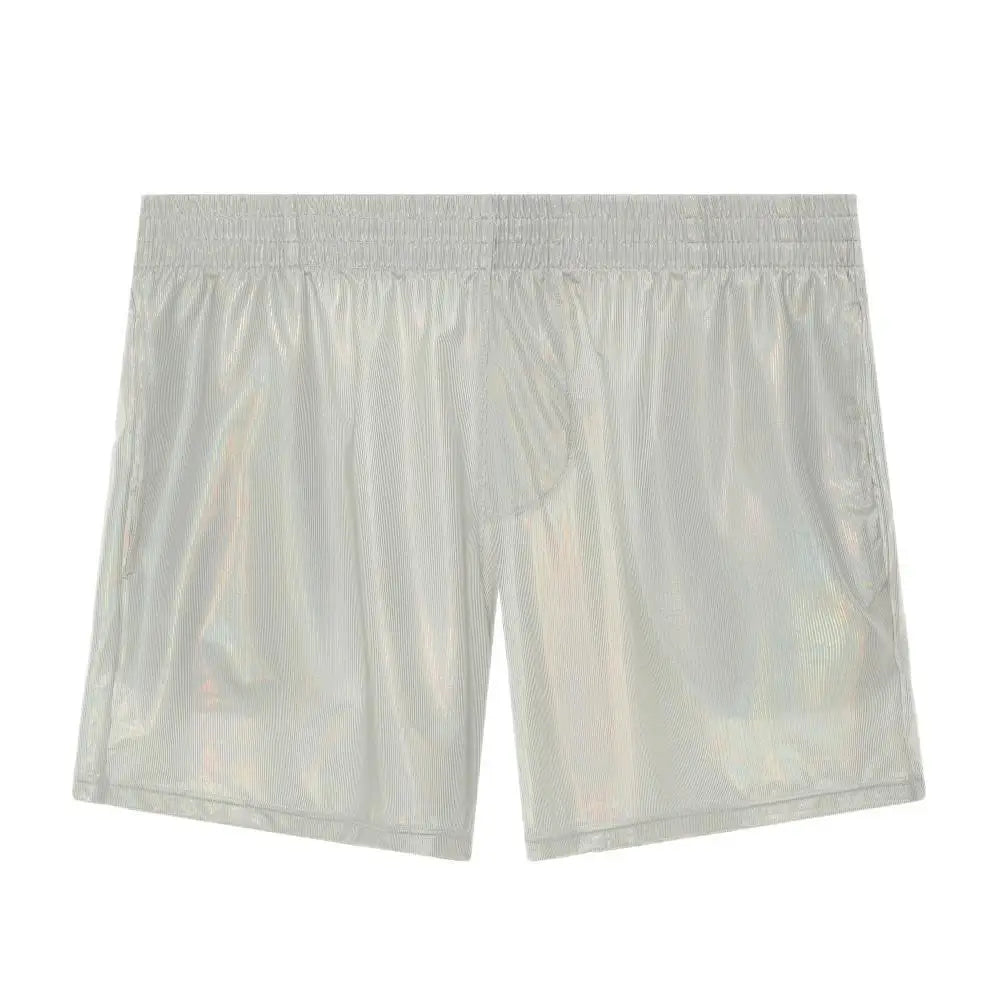 Metallic Sleek Pocket Shorts