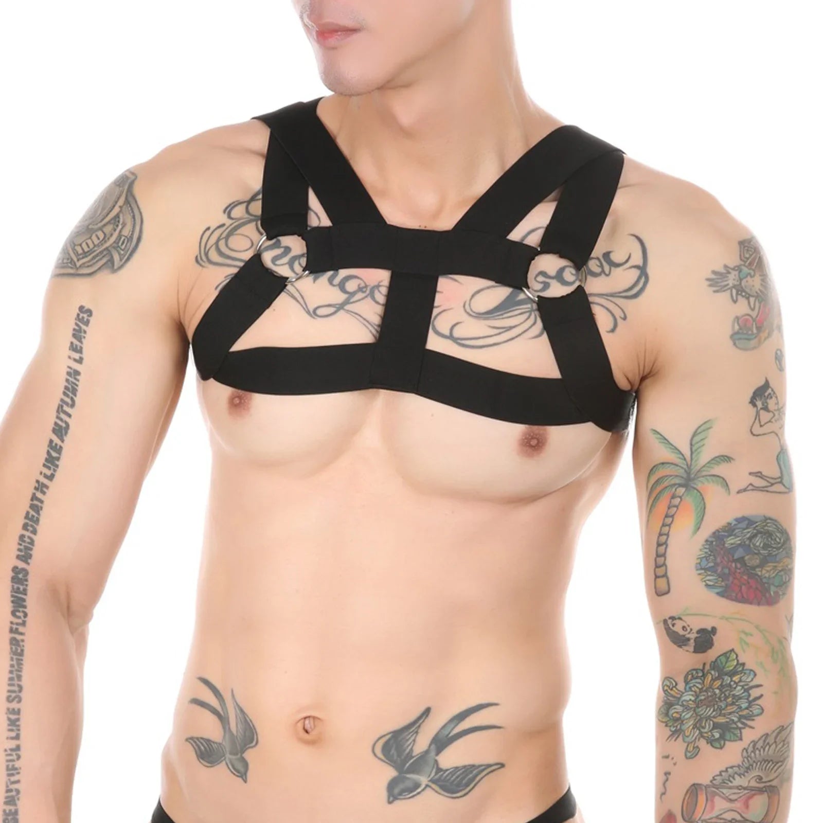 Elastic Double Shoulder Chest Harness