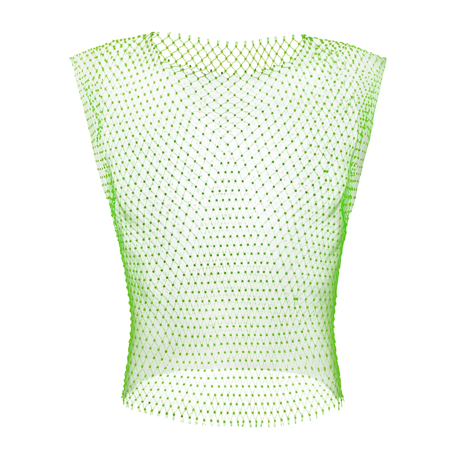 Gleaming Mesh Tank Illusion