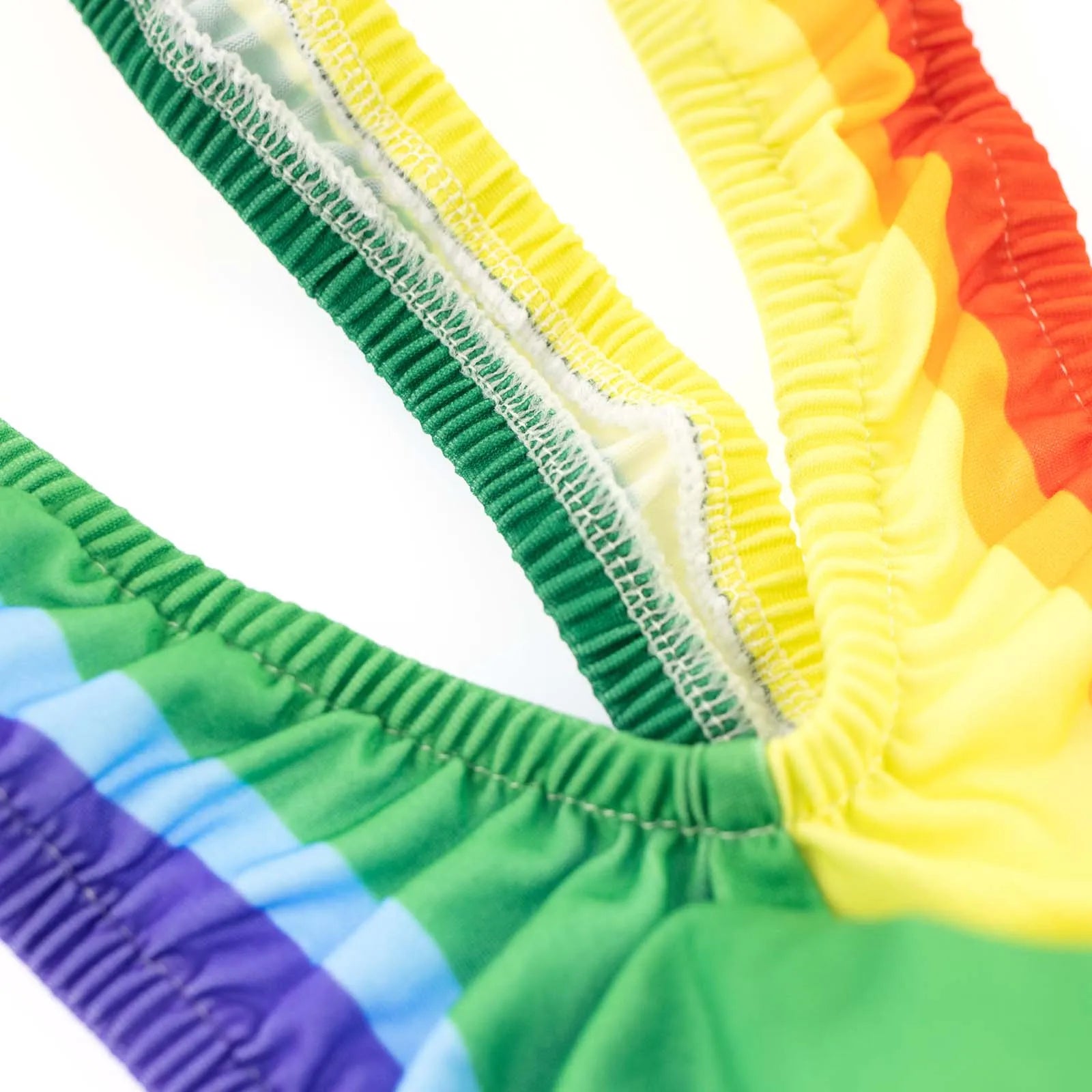 Colourful Rainbow LGBT Open Thong Mankini