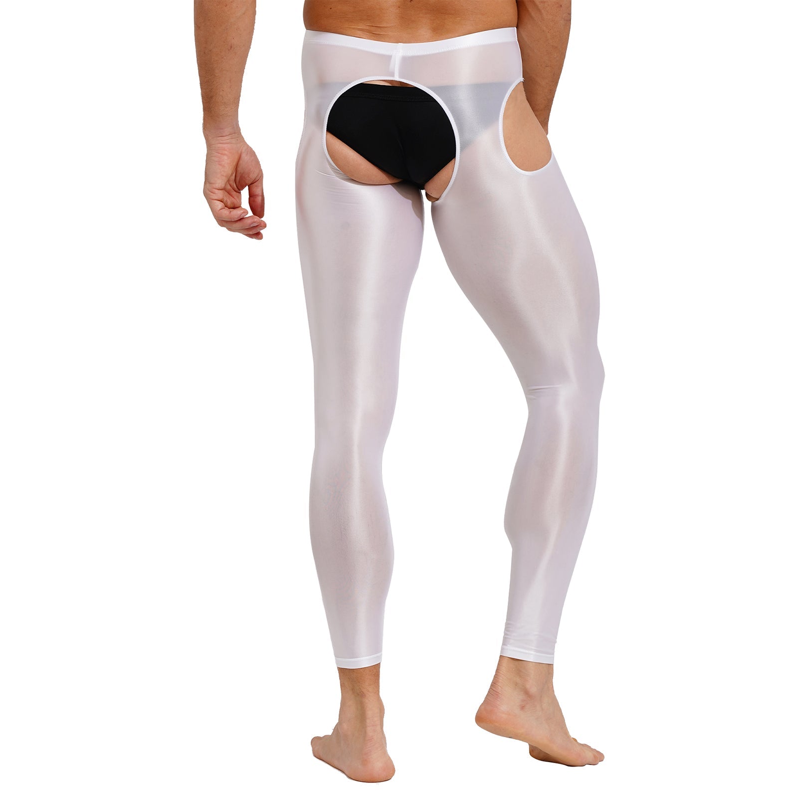 Crotchless Glam Sexy Skinny Leggings