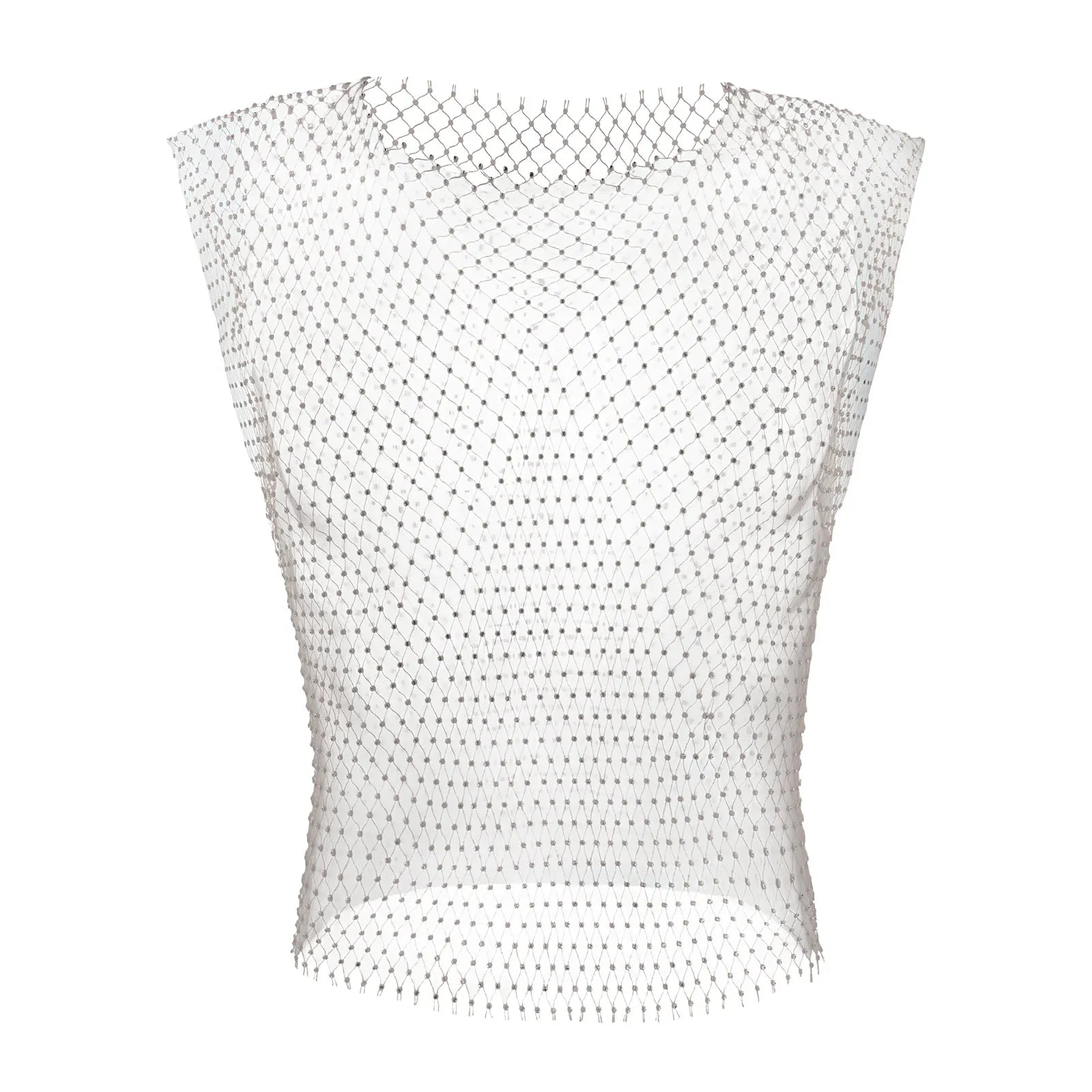 Gleaming Mesh Tank Illusion