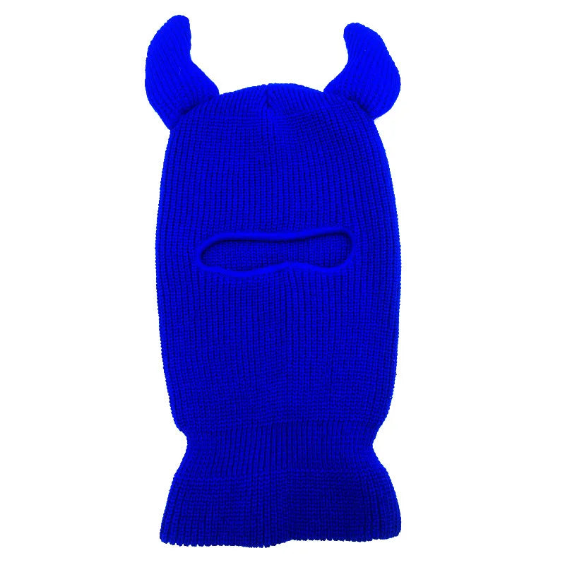 Horny Devil Ski Mask Beanie Balaclava