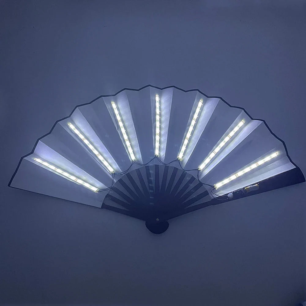 Color Fanfare LED Folding Fan