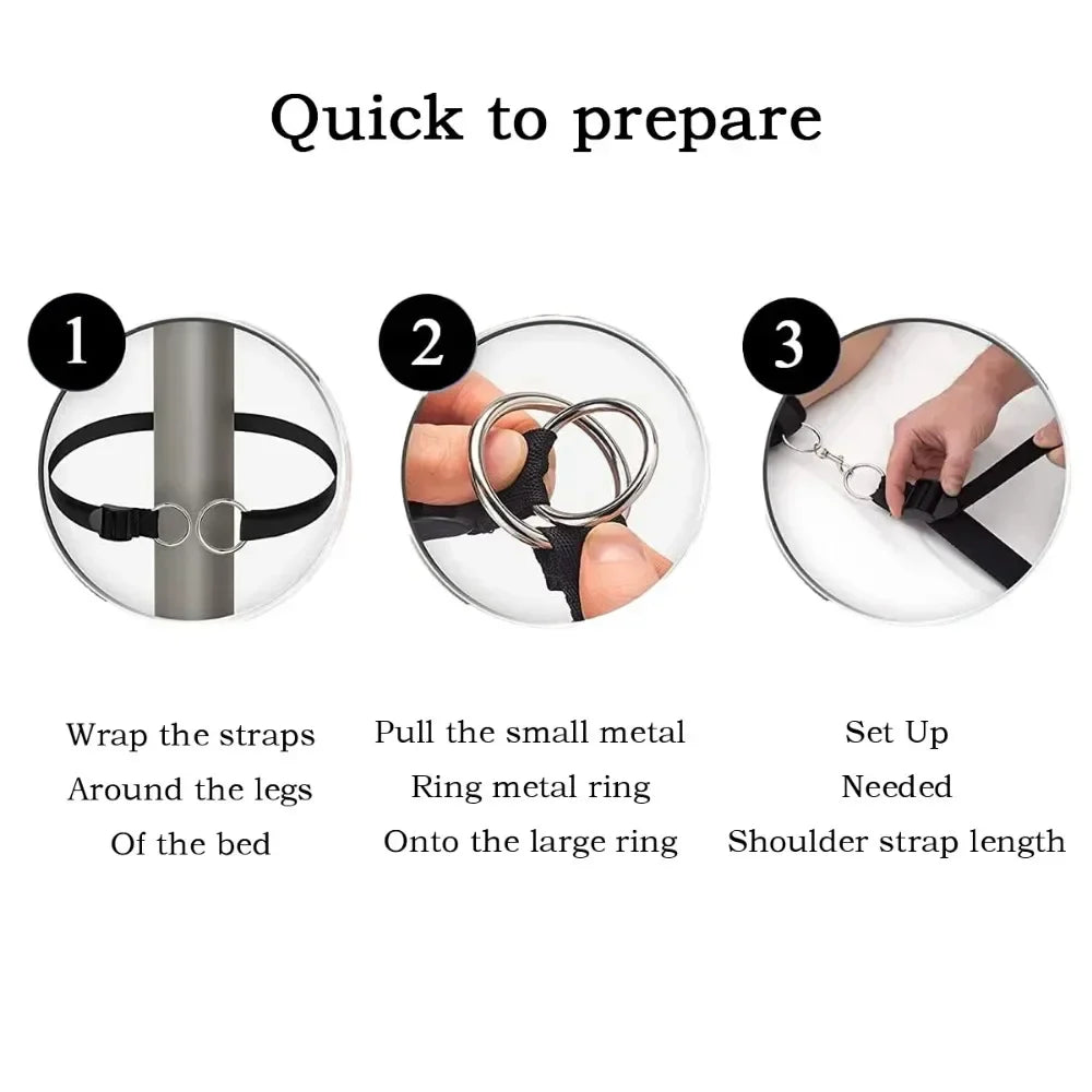 Sensual Restraint Bed Bondage Kit