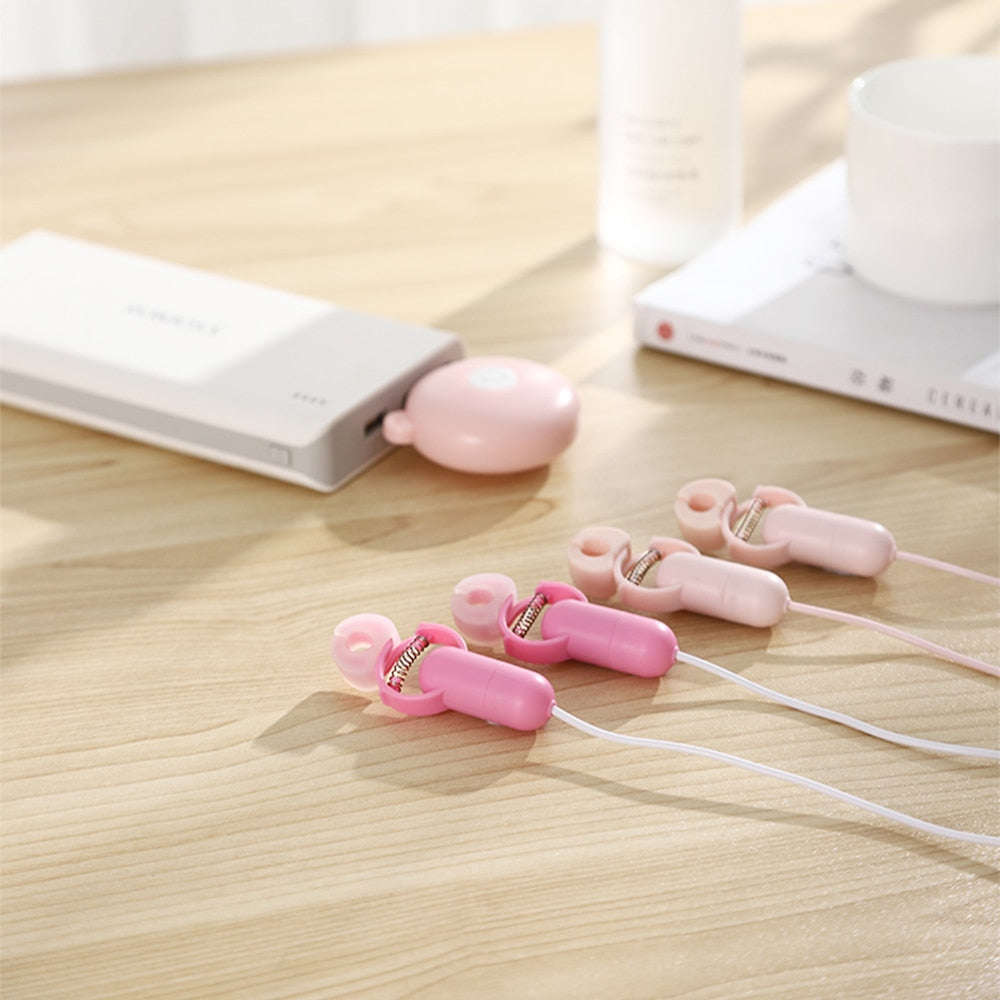 Euphoric Embrace Electric Nipple Clamp Vibrator