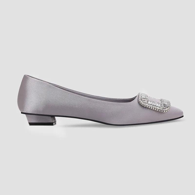 First Class Purser Rhinestone Pumps