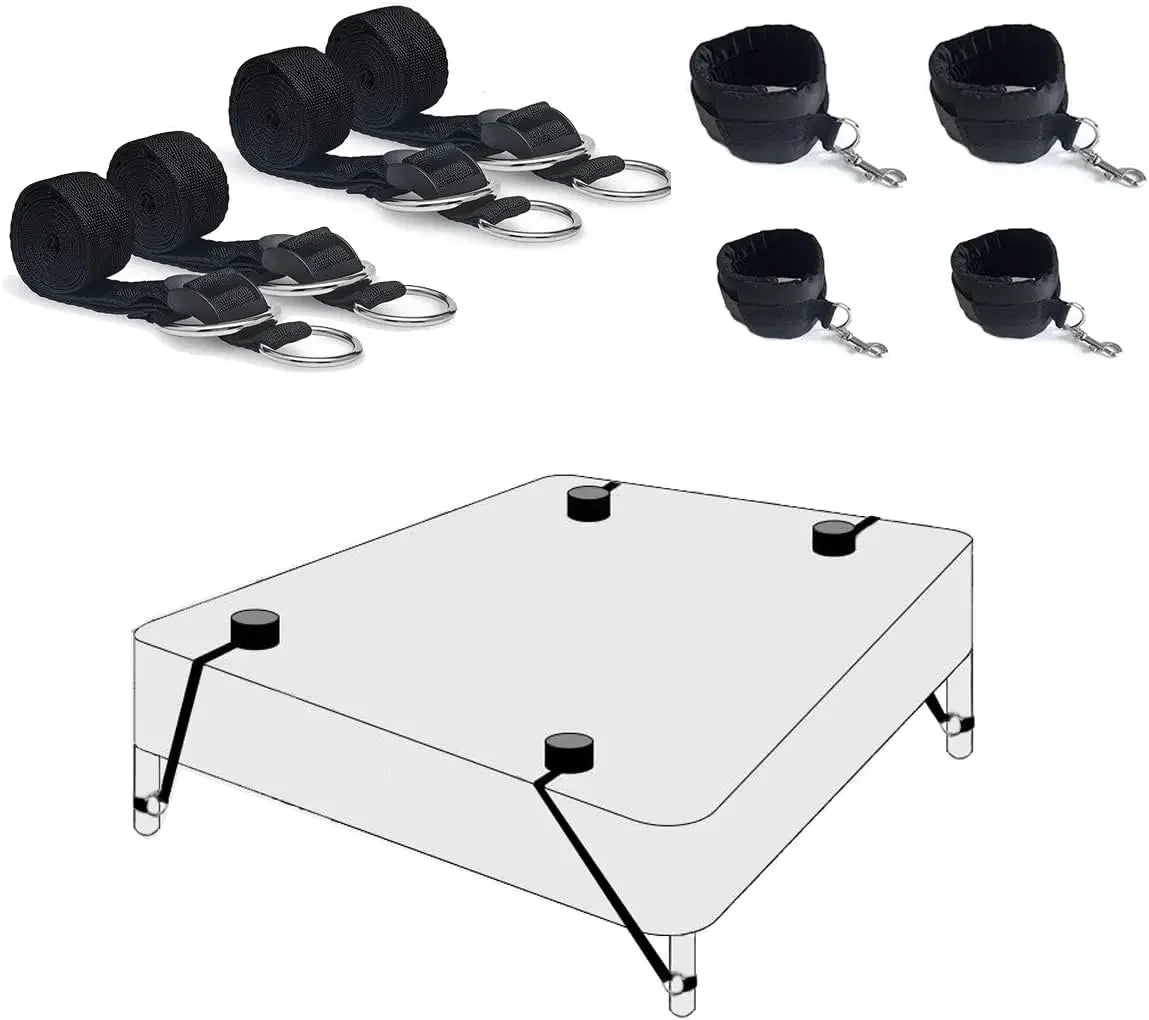 Sensual Restraint Bed Bondage Kit