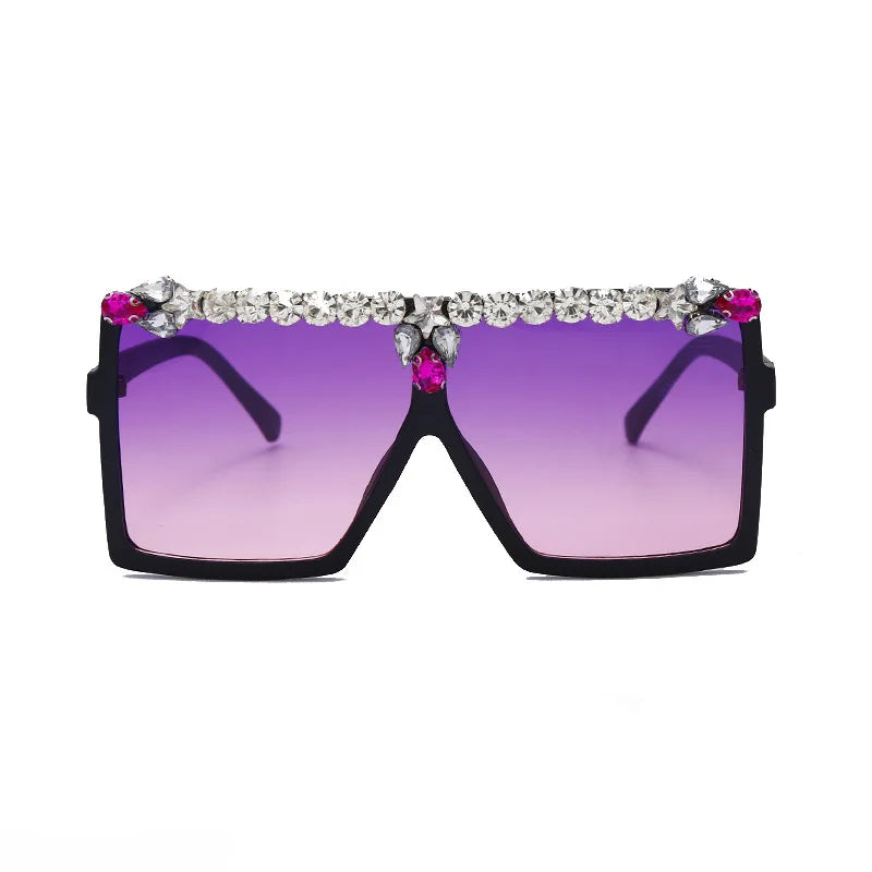 Oversized Diamond Square Sunglasses