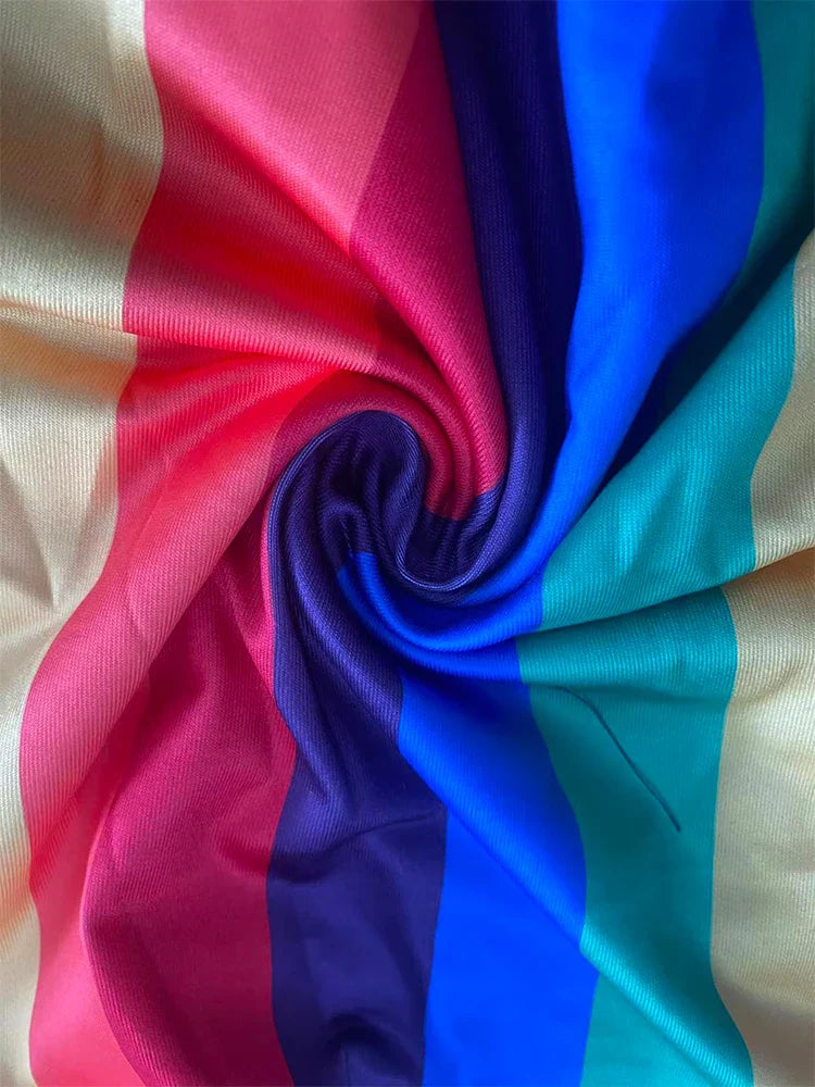 Rainbow Stripes Pride 2-Piece Outfit