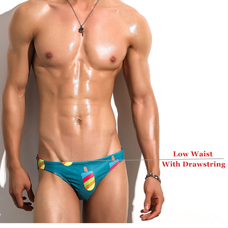 Ice Cream Stick Creamy Boy Swim Briefs