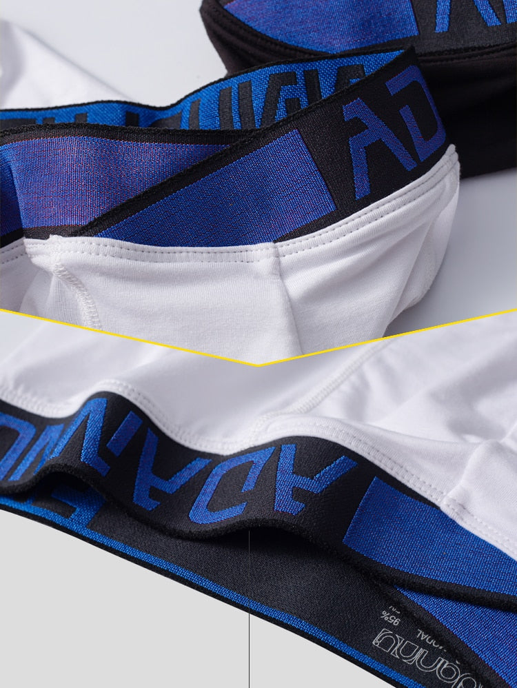 ADANNU Blue Classic Boxers (3 Pack)