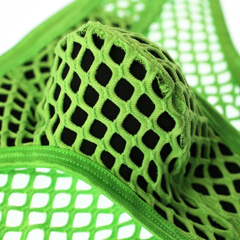 Mens Fishnet Underwear Briefs