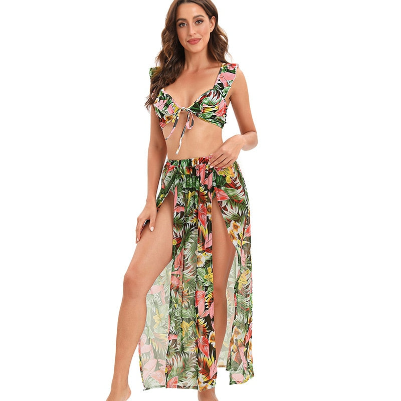Resort Life 3 Piece Swimsuit