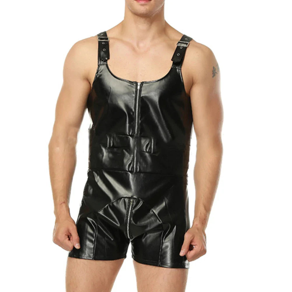 Glossy Dominance Kink Overalls